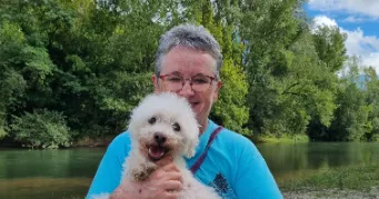 sylvie dog sitter à ST GERME 32400