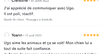 ugo pet sitter à Sainte Foy les lyons 69110_7