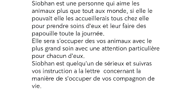 siobhan  pet sitter à Lherm 31600_7