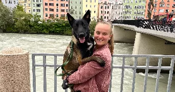 fanny pet sitter à LES MOUTIERS EN CINGLAIS 14220