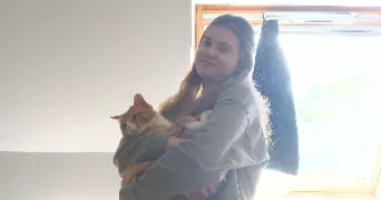 justine pet sitter à LA HAGUE 50690