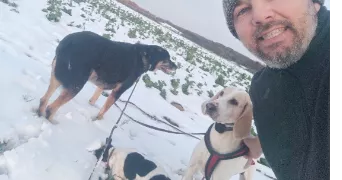 frédéric dog sitter à CHAVANNE 70400