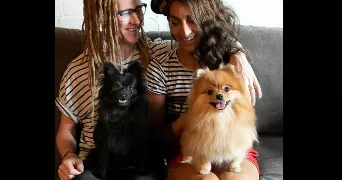 aarom et saschy dog sitter à PARIS 18 75018