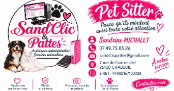 sandrine pet sitter à CHABEUIL 26120