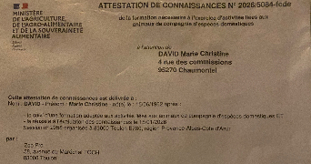 marie christine  pet sitter à Chaumontel 95270_2