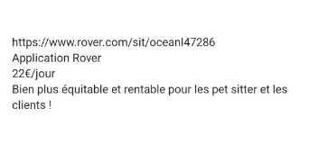 océane pet sitter à MONTUSSAN 33450