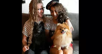 aarom et saschy dog sitter à PARIS 18 75018