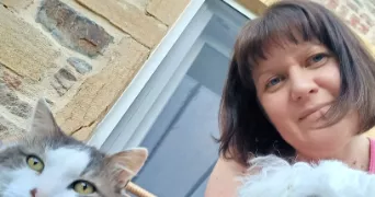 murielle pet sitter à LA GRESLE 42460