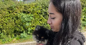 salomé pet sitter à COURGENT 78790